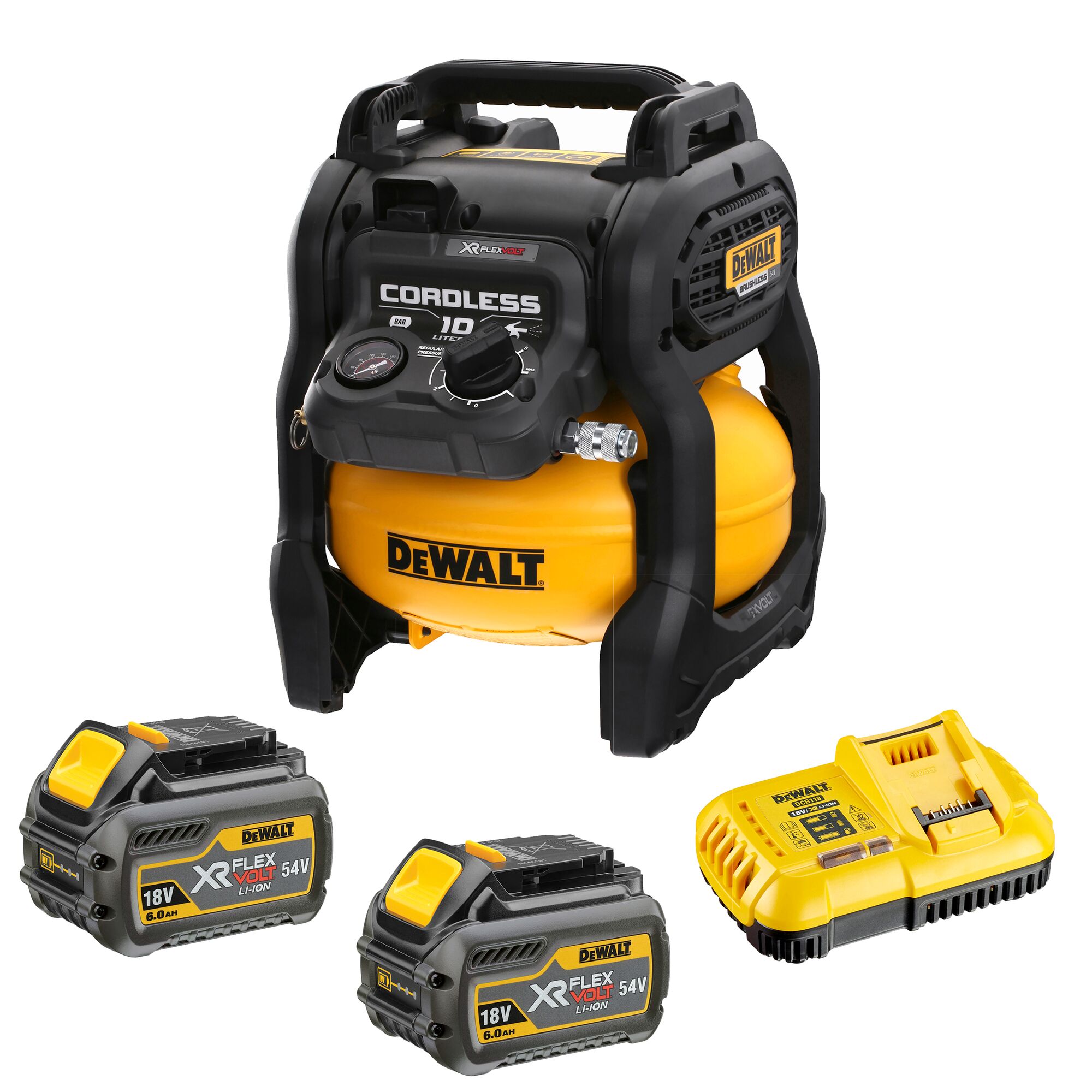 Air compressor deals dewalt cordless