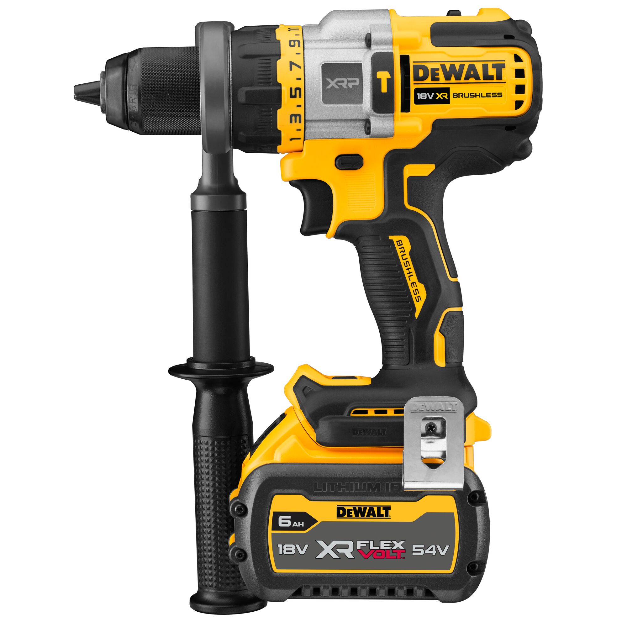 18V XR XRP Hammer Drill Driver With FLEXVOLT ADVANTAGE 1 X 6Ah