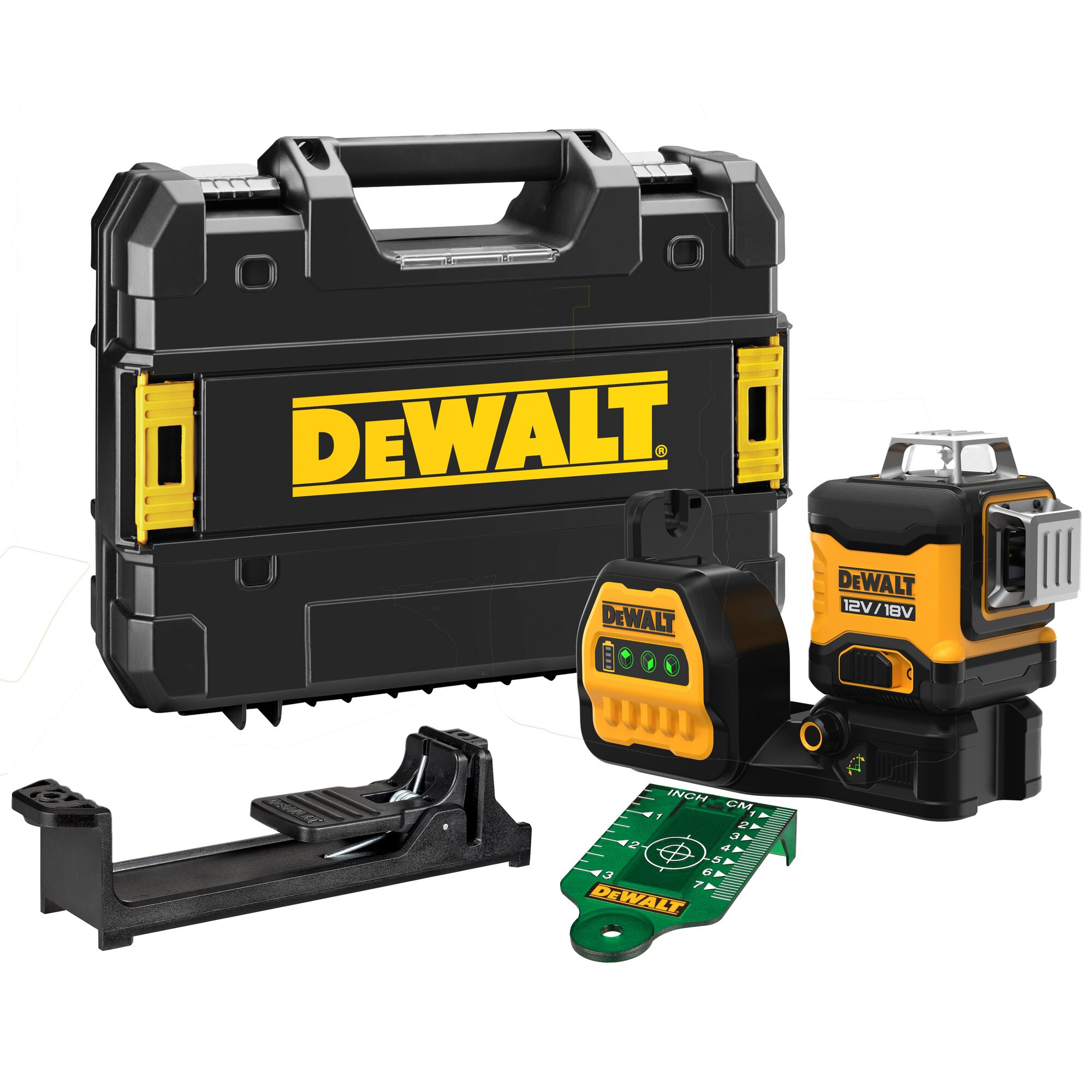 12V 18V XR 3 X 360 Green Cross Line Laser Bare DEWALT