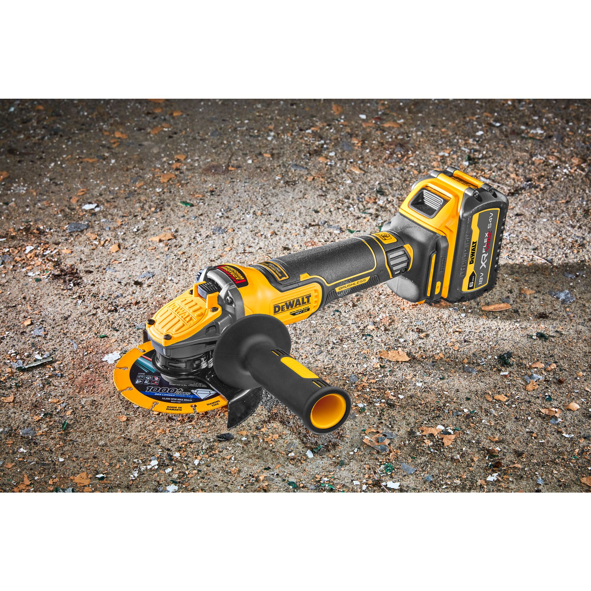 Dewalt angle discount grinder 18v brushless