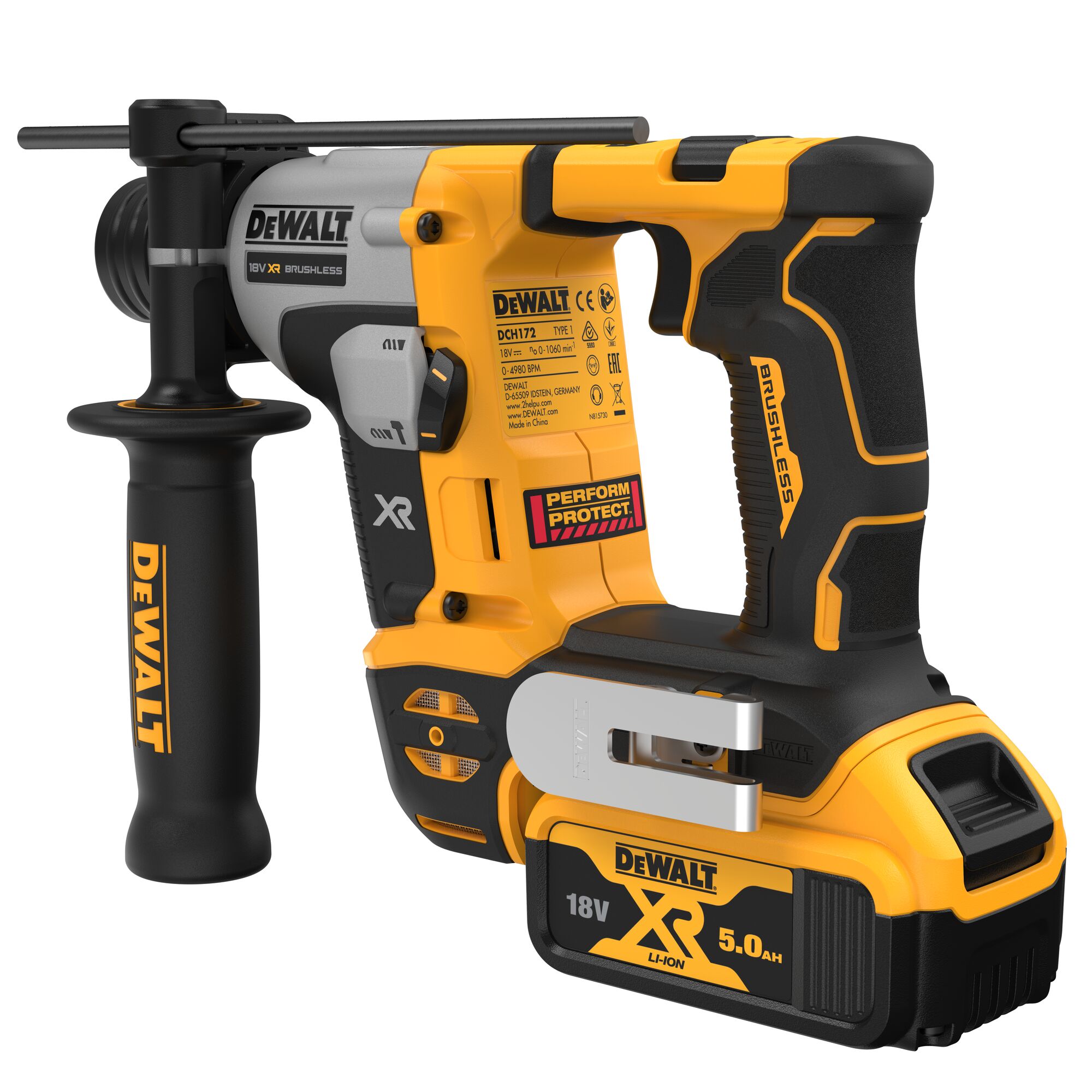 Dewalt dch273 18v brushless sds hammer drill body online only