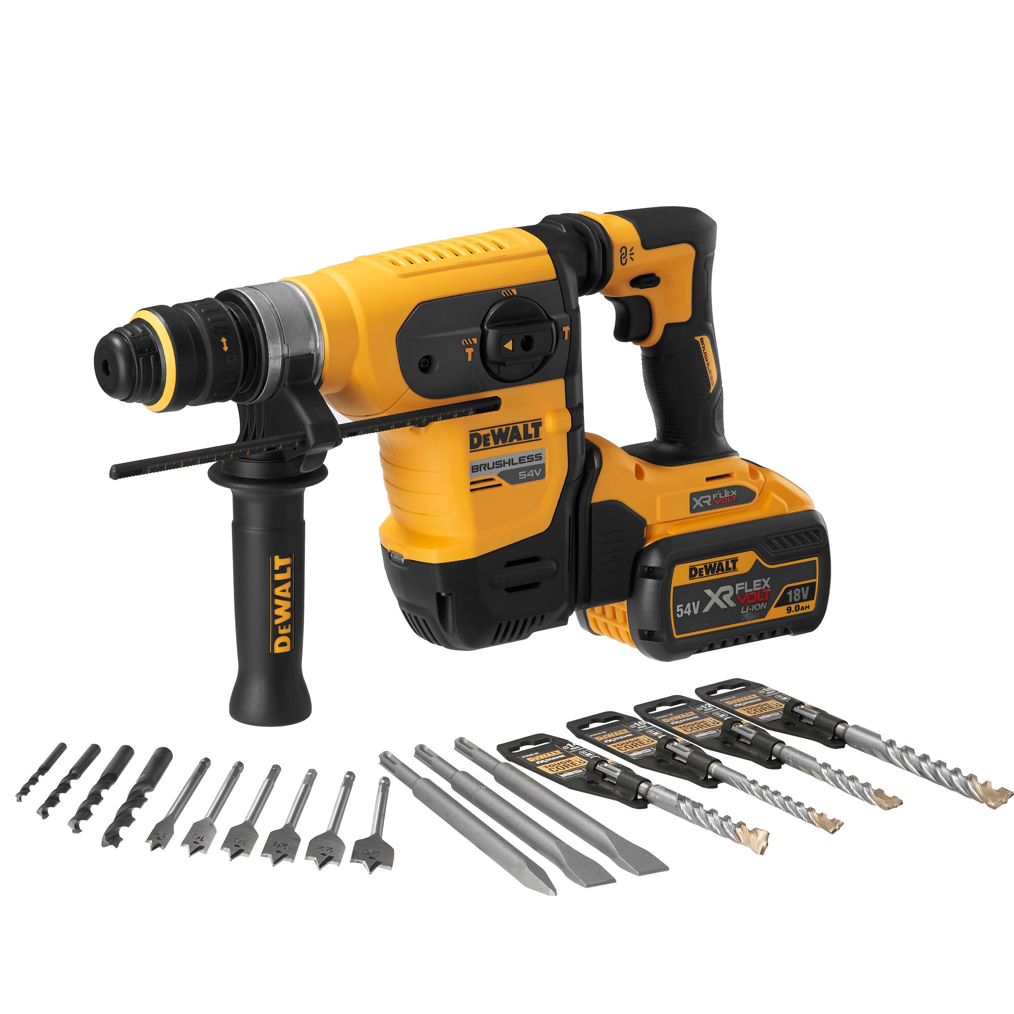 Dewalt sds deals hammer drill 54v