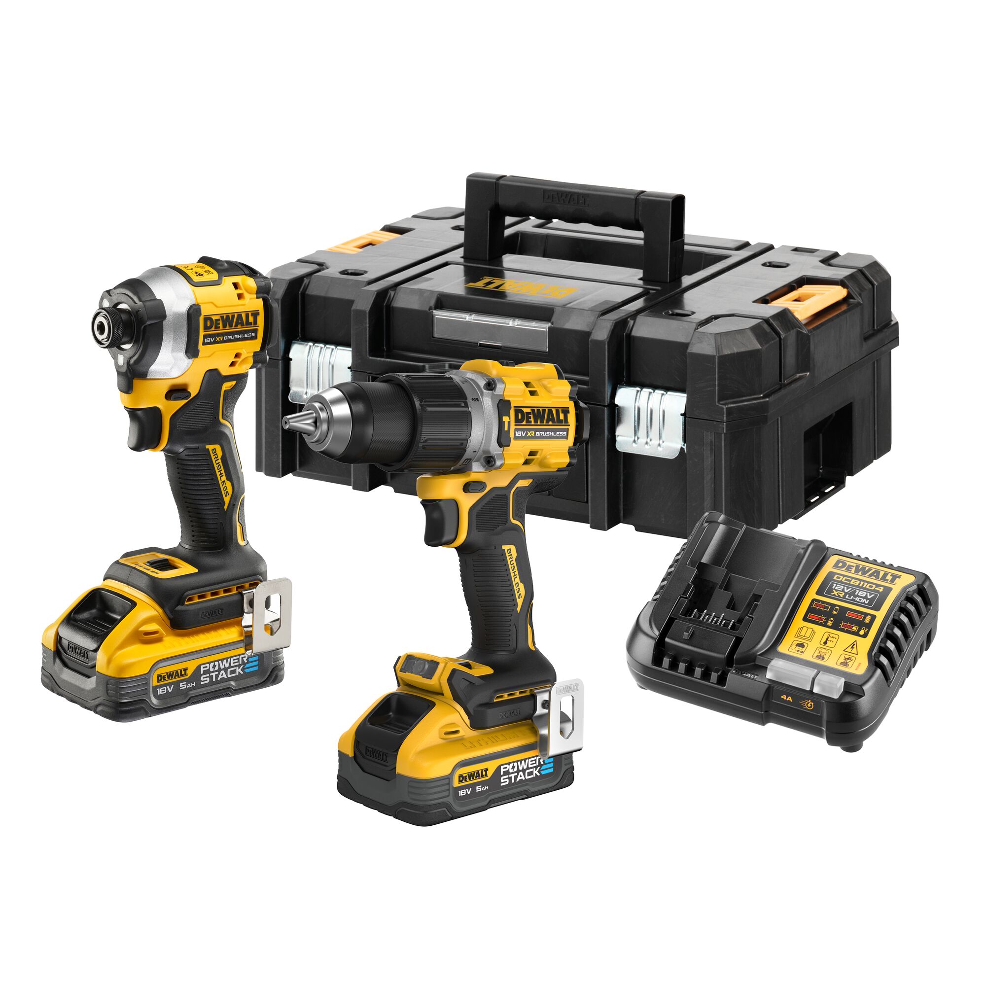 18V XR POWERSTACK Twin Kit 5Ah DEWALT