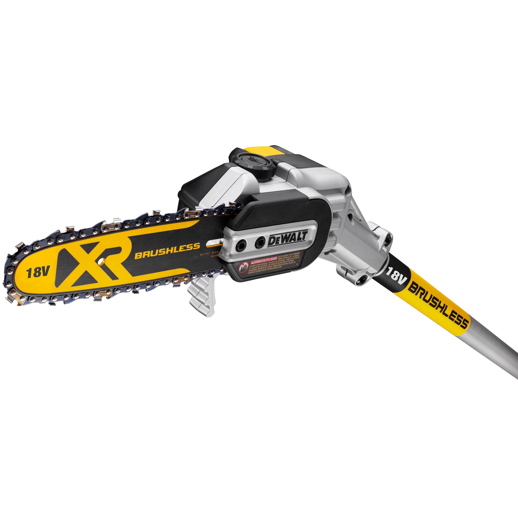 Dewalt chainsaw on a pole new arrivals