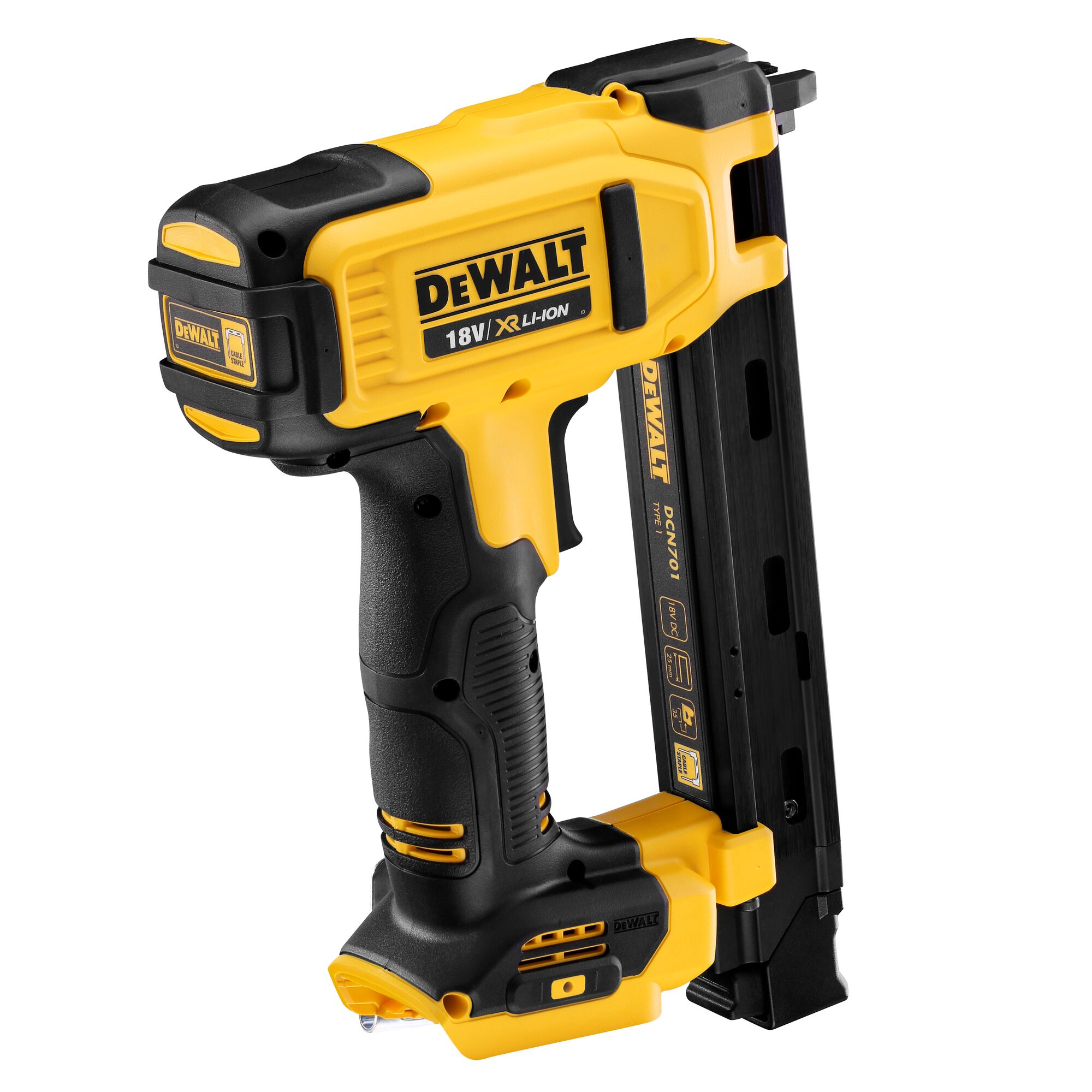 18V XR Electricians Stapler Bare Unit DEWALT