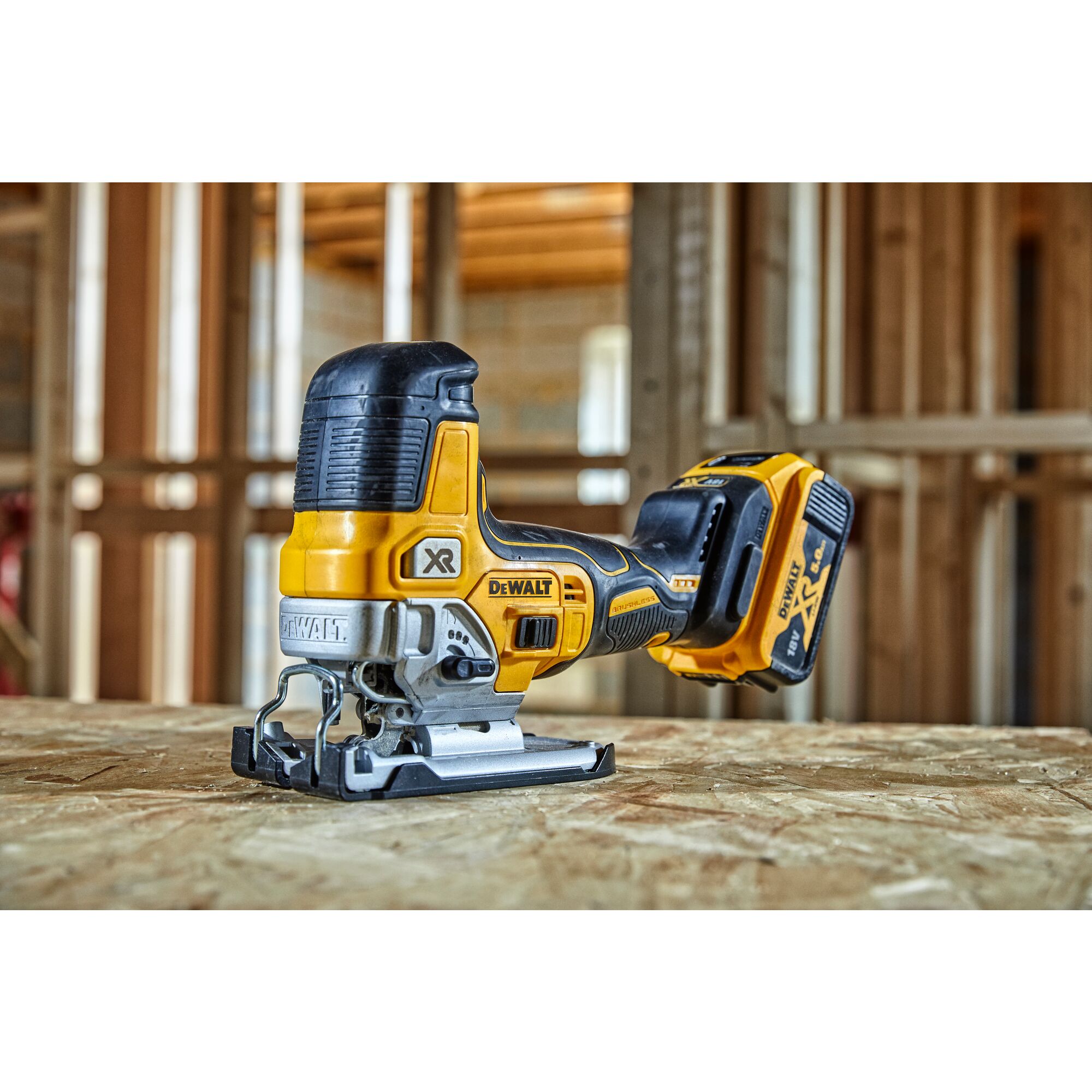 18V XR Brushless Body Grip Jigsaw Bare Unit DEWALT