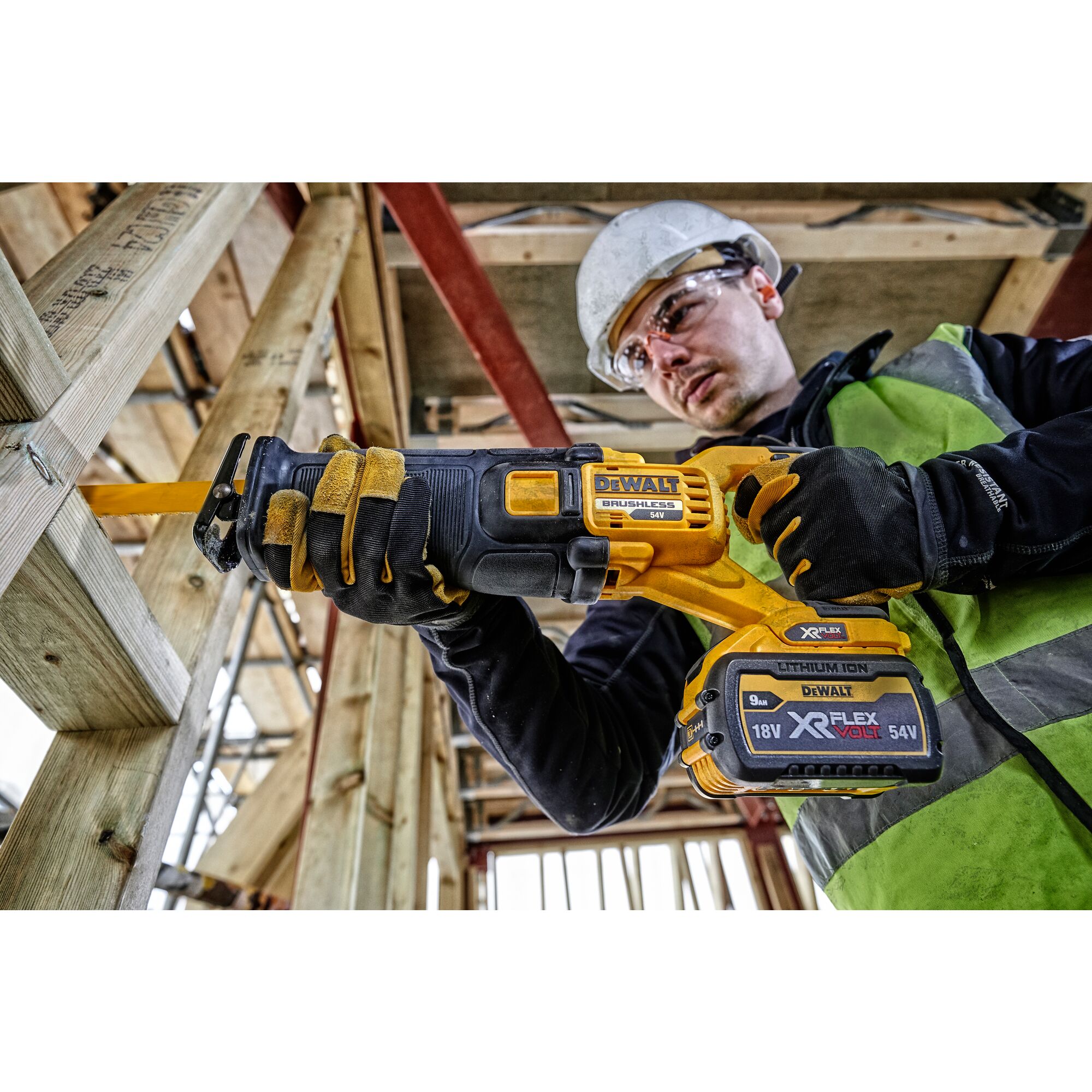 54V XR FLEXVOLT Reciprocating Saw Bare Unit DEWALT