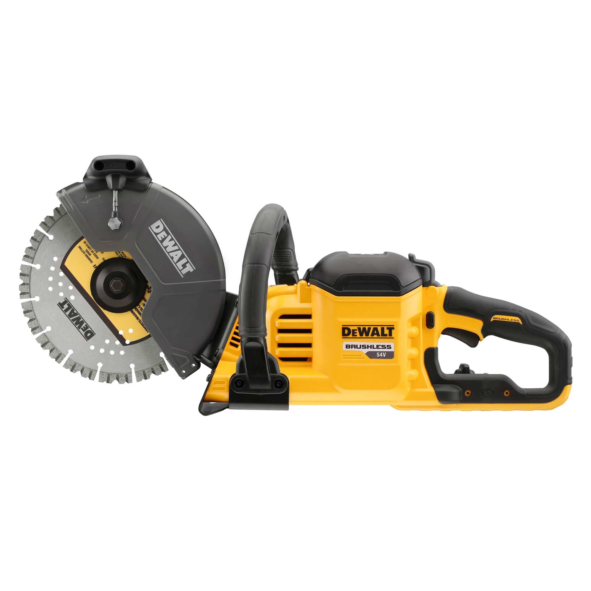 54V XR FLEXVOLT 230mm Cut Off Saw 2 X 9Ah DEWALT