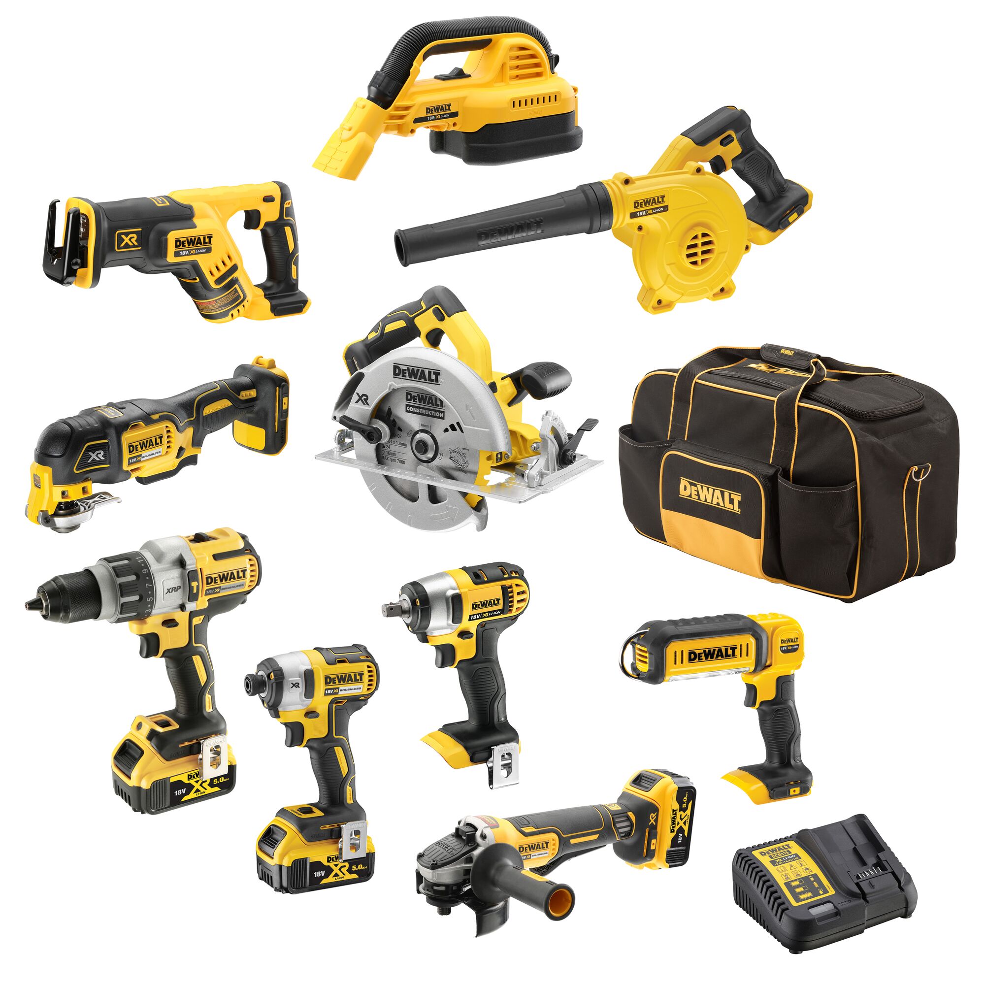 Dewalt set 18v new arrivals