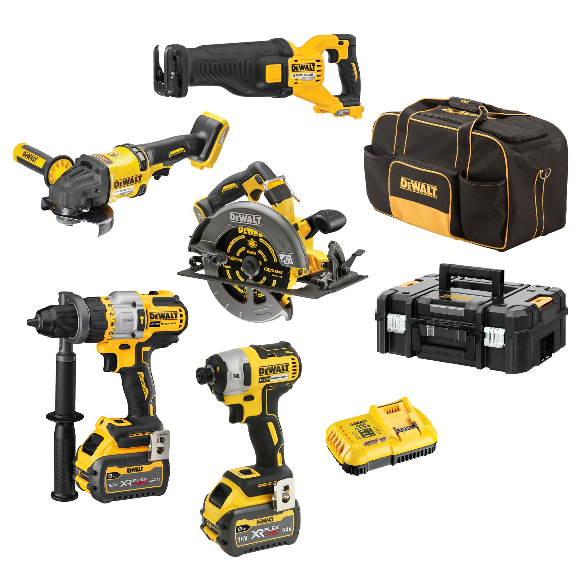 Dewalt 5 piece 2025 power tool set