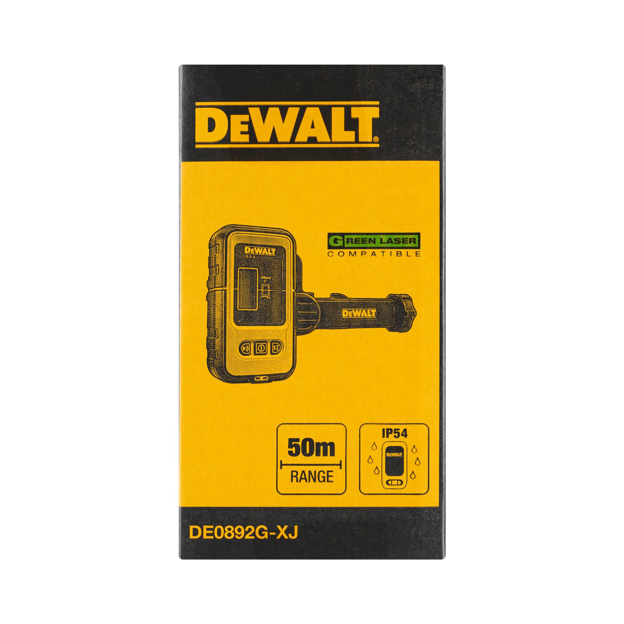 Dewalt line laser detector shop green