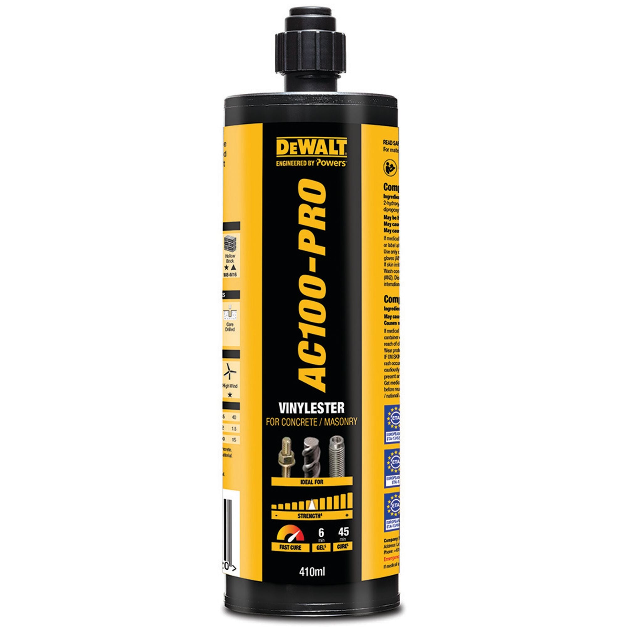 AC100 PRO VINYLESTER 420ML DEWALT