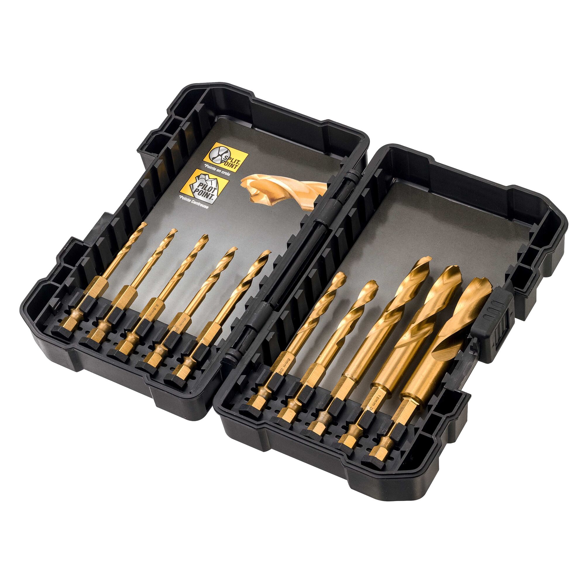 Dewalt titanium drill discount bits