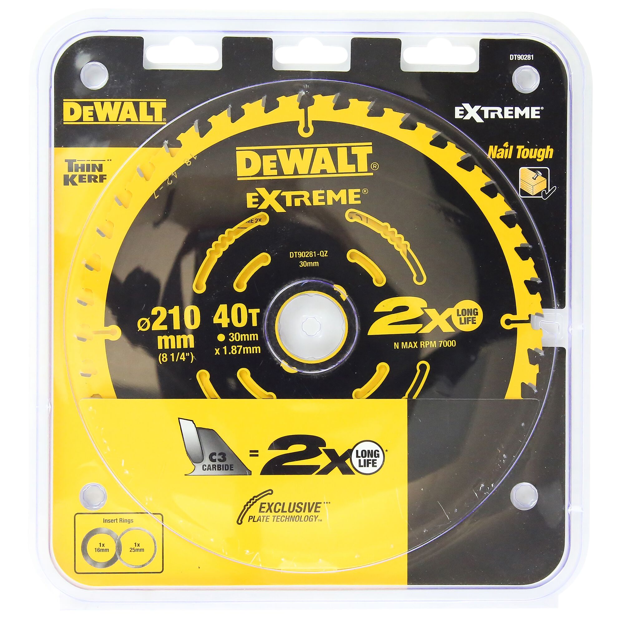 Dewalt 210mm 2025 saw blade