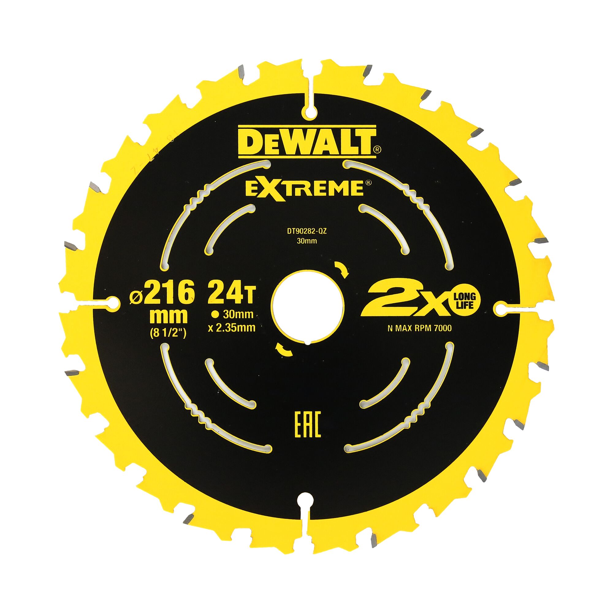 Dewalt 216mm blade new arrivals