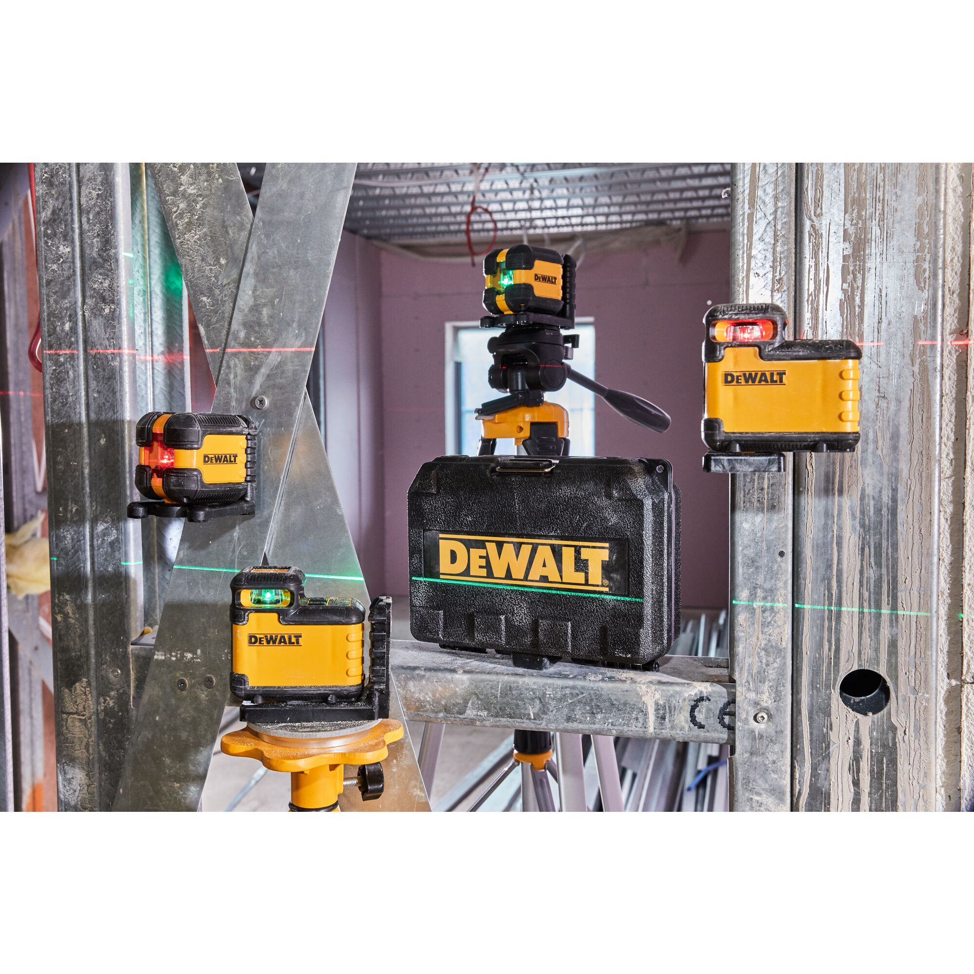 Dewalt laser level online 360 green