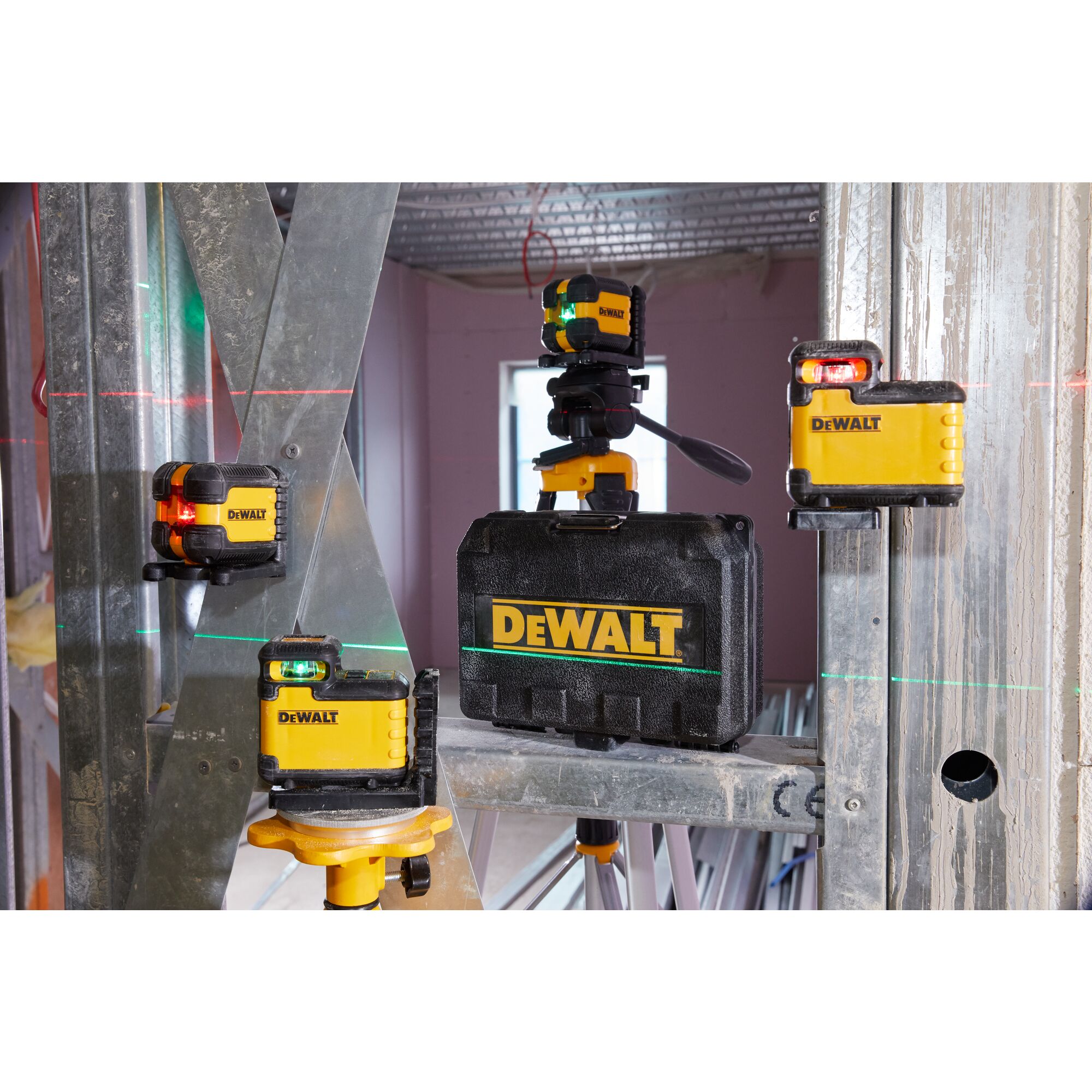 360 CROSS LINE LASER GREEN DEWALT