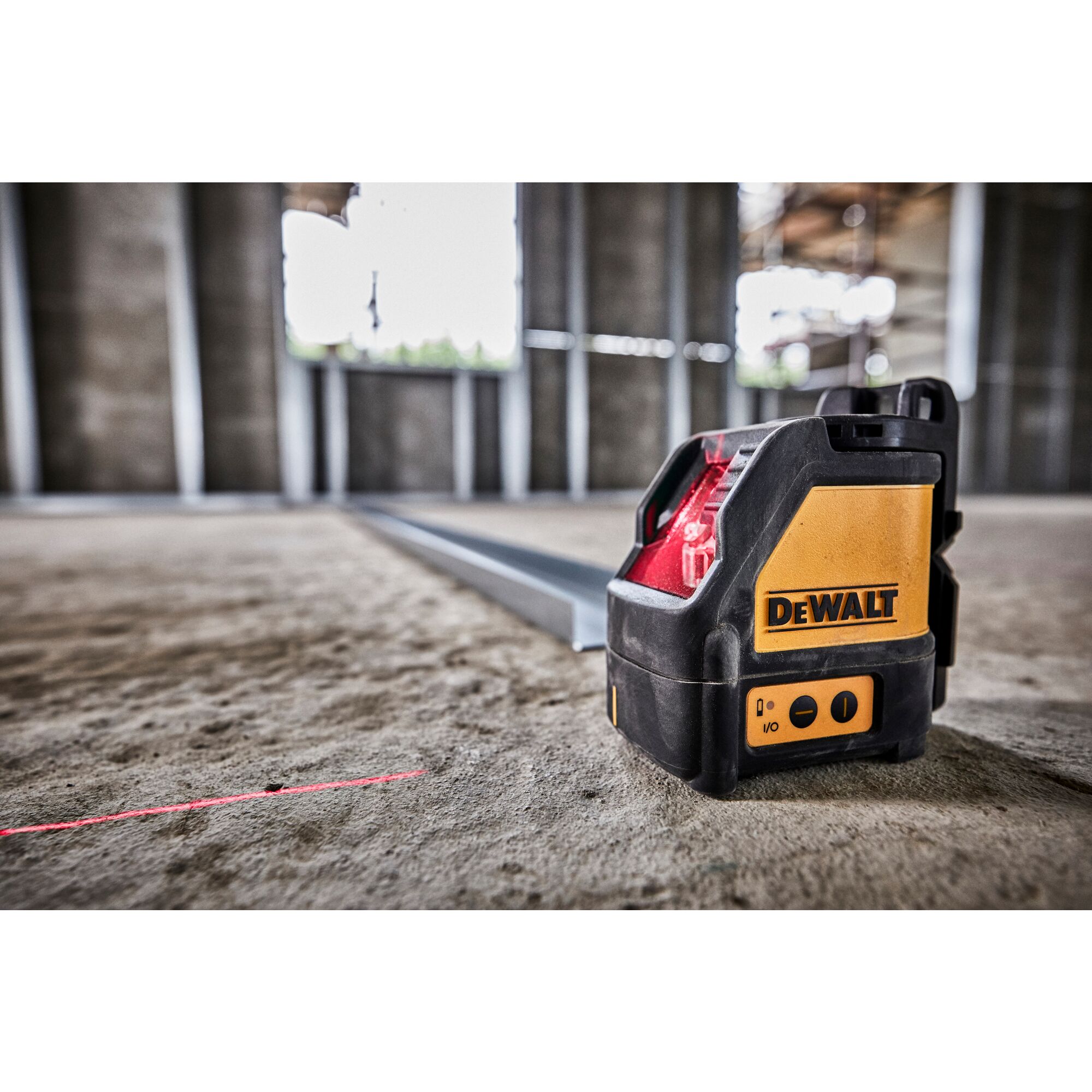 Dewalt laser store red