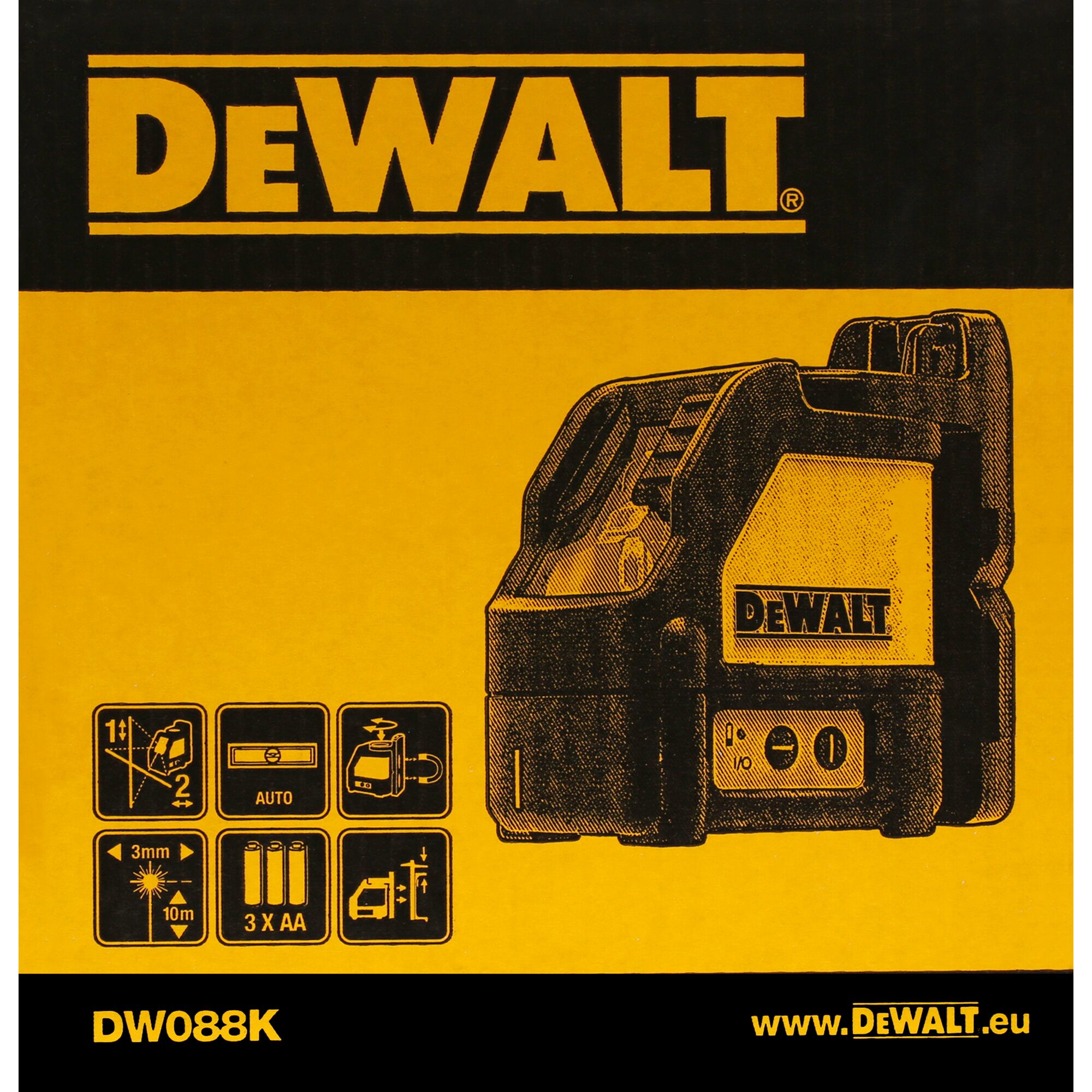 Cross Line Red Laser DEWALT