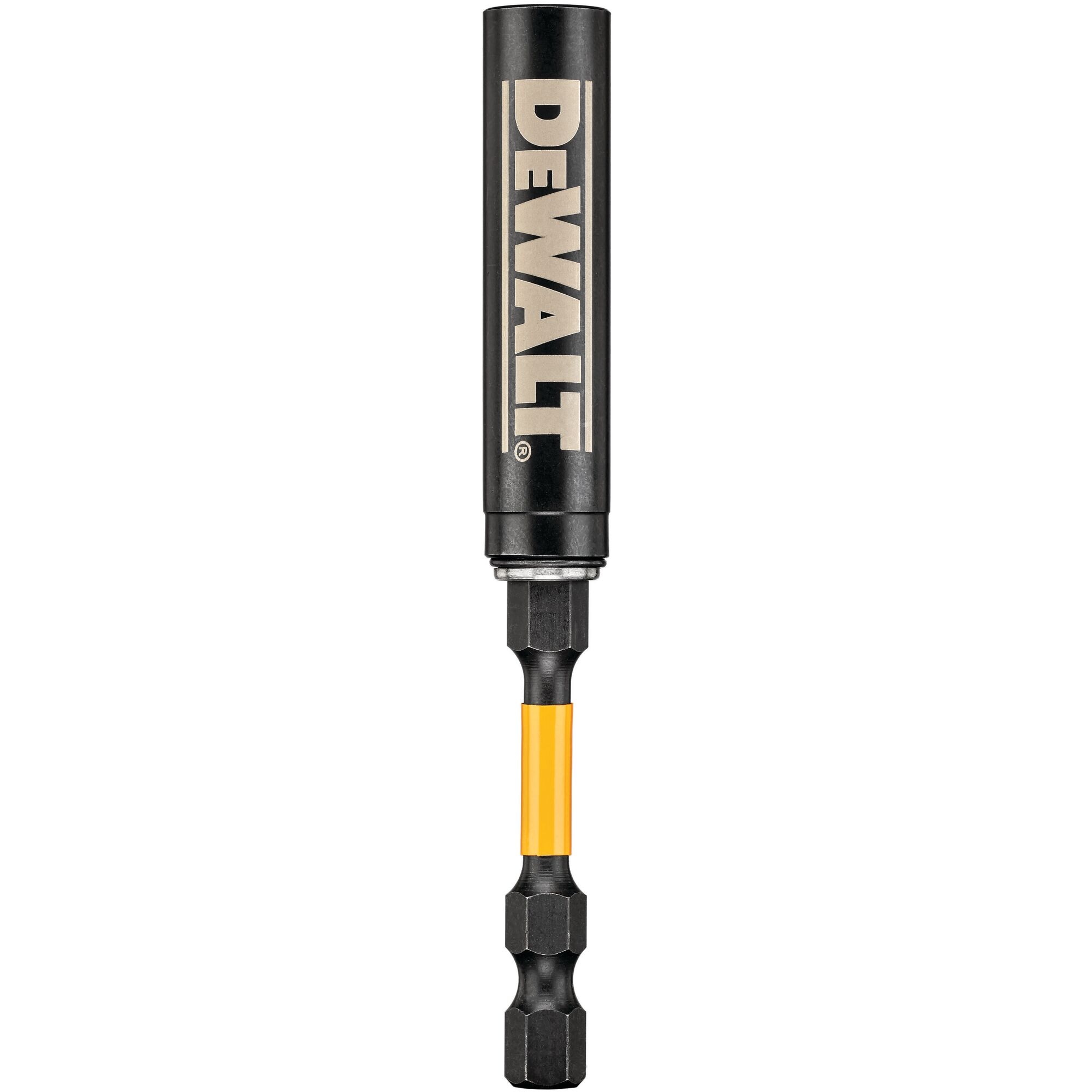 Dewalt magnetic bit holder with drive guide best sale sleeve 80mm