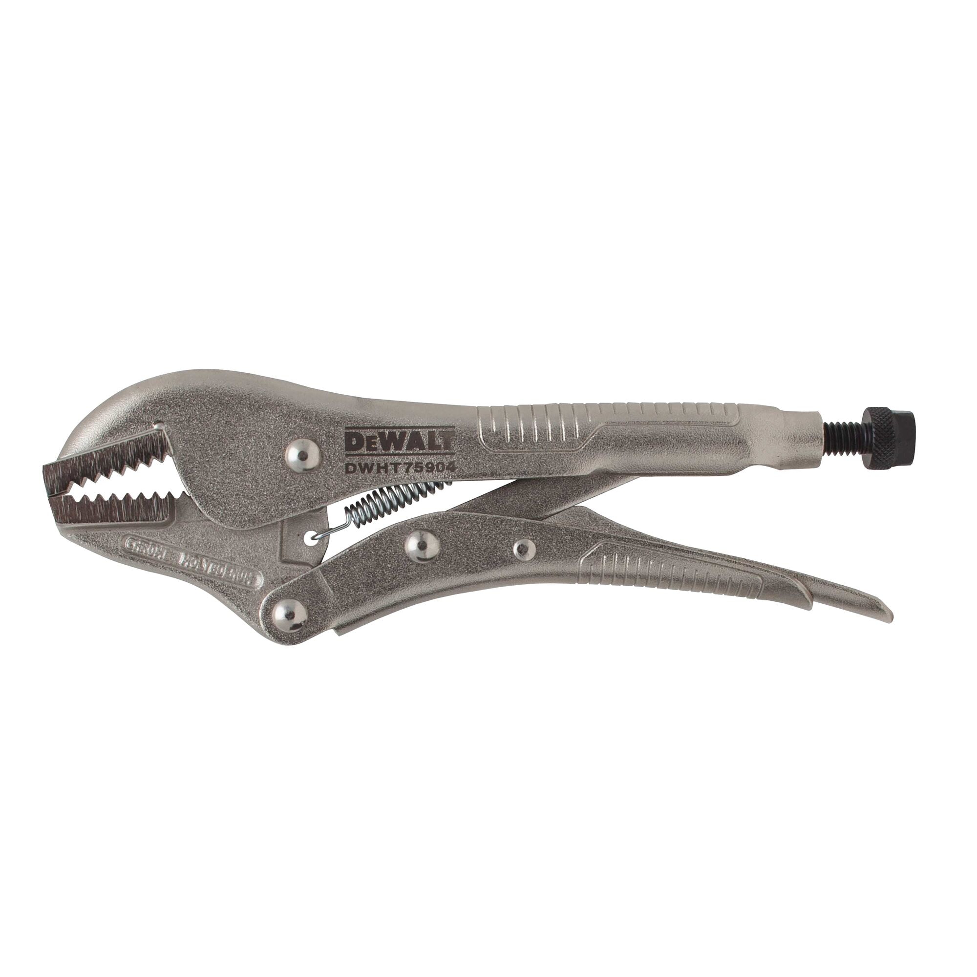 Flat jaw deals locking pliers