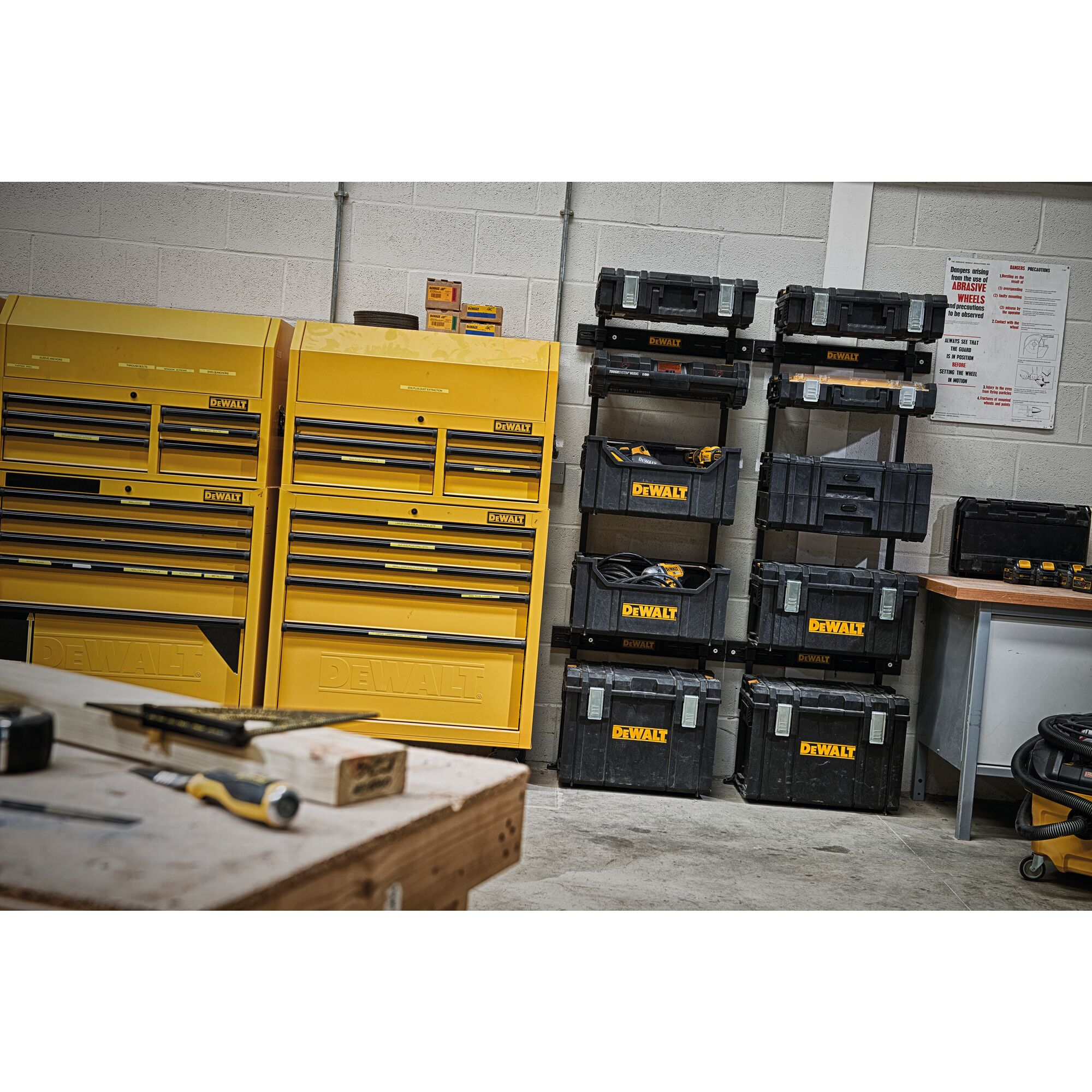 Diy dewalt tough 2024 system rack