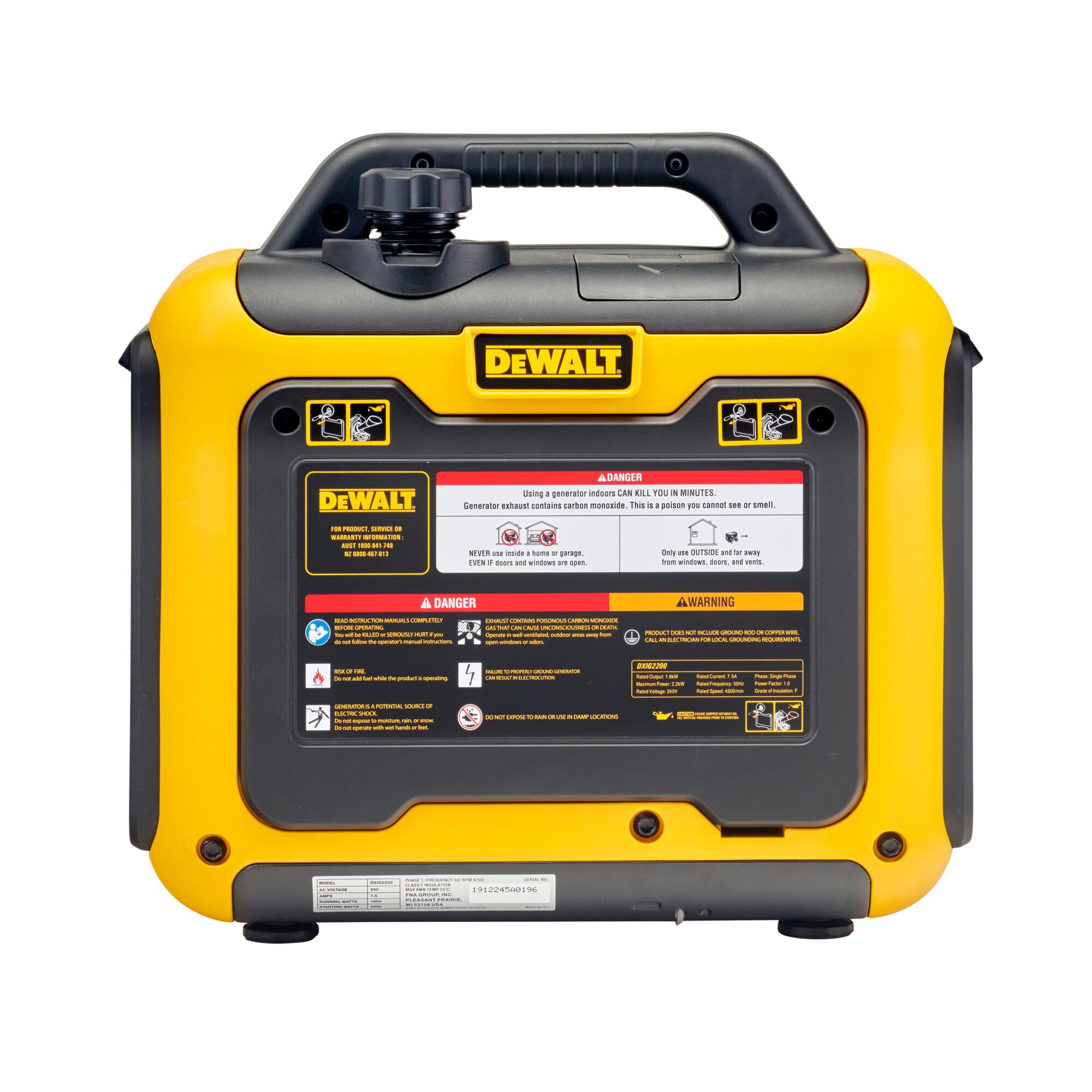 Dewalt best sale dxgni2200 generator