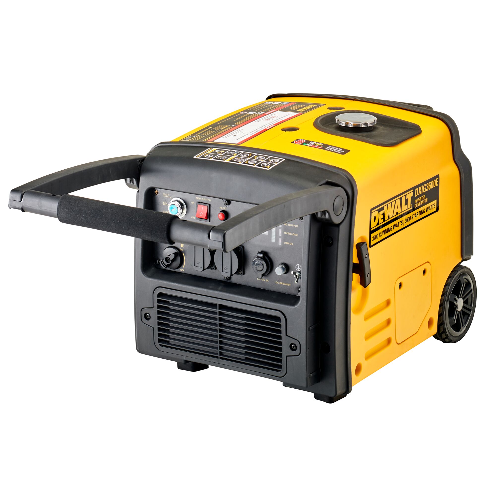 DeWalt 3600W Inverter Generator With Electric Start DEWALT