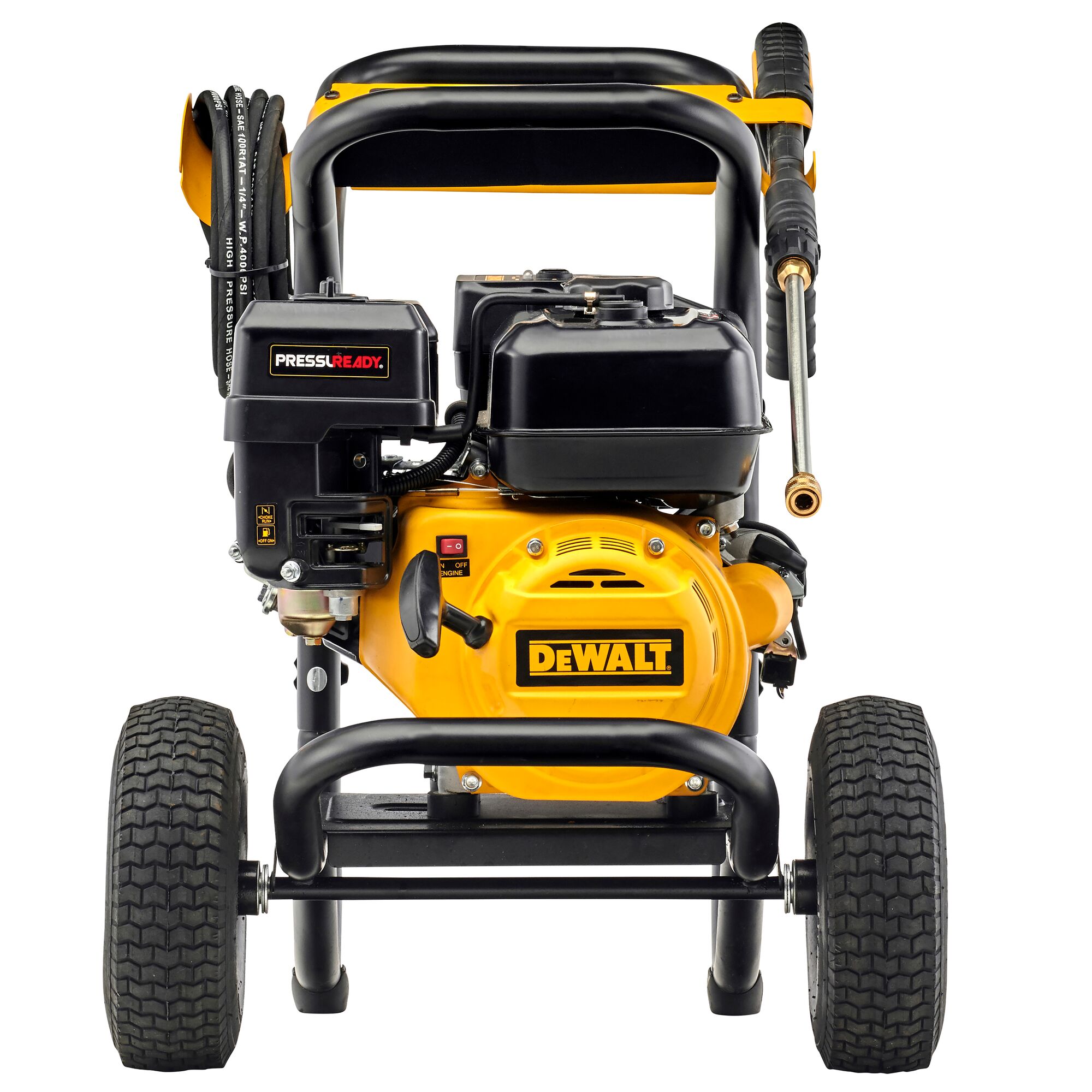 Dewalt petrol best sale pressure washer