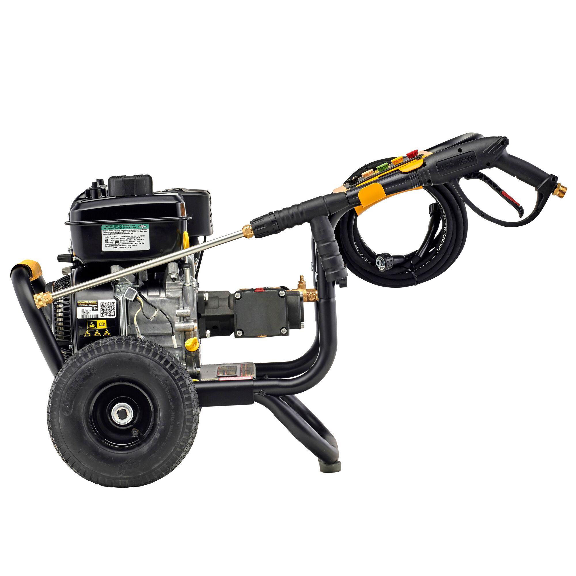 DeWalt 3700PSI 9.5LPM petrol pressure washer DEWALT