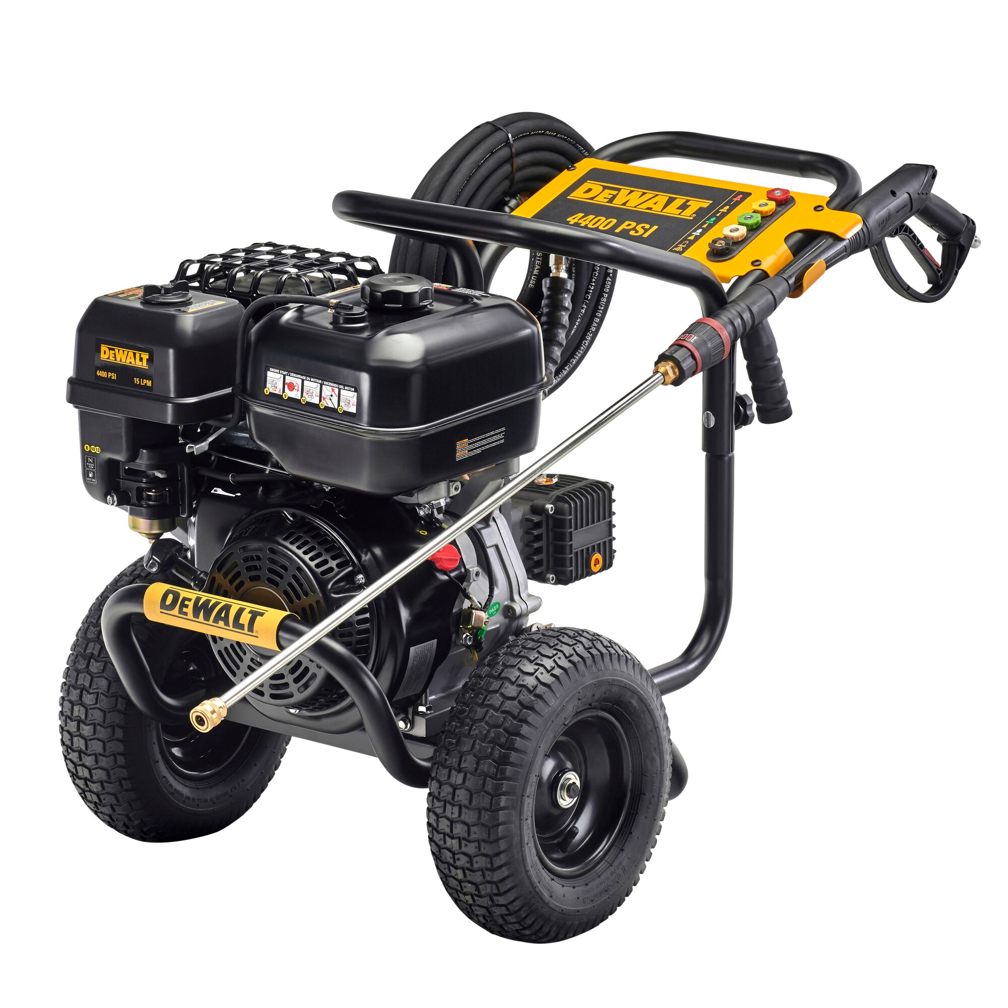 DeWalt 4400PSI 15.0LPM petrol pressure washer DEWALT